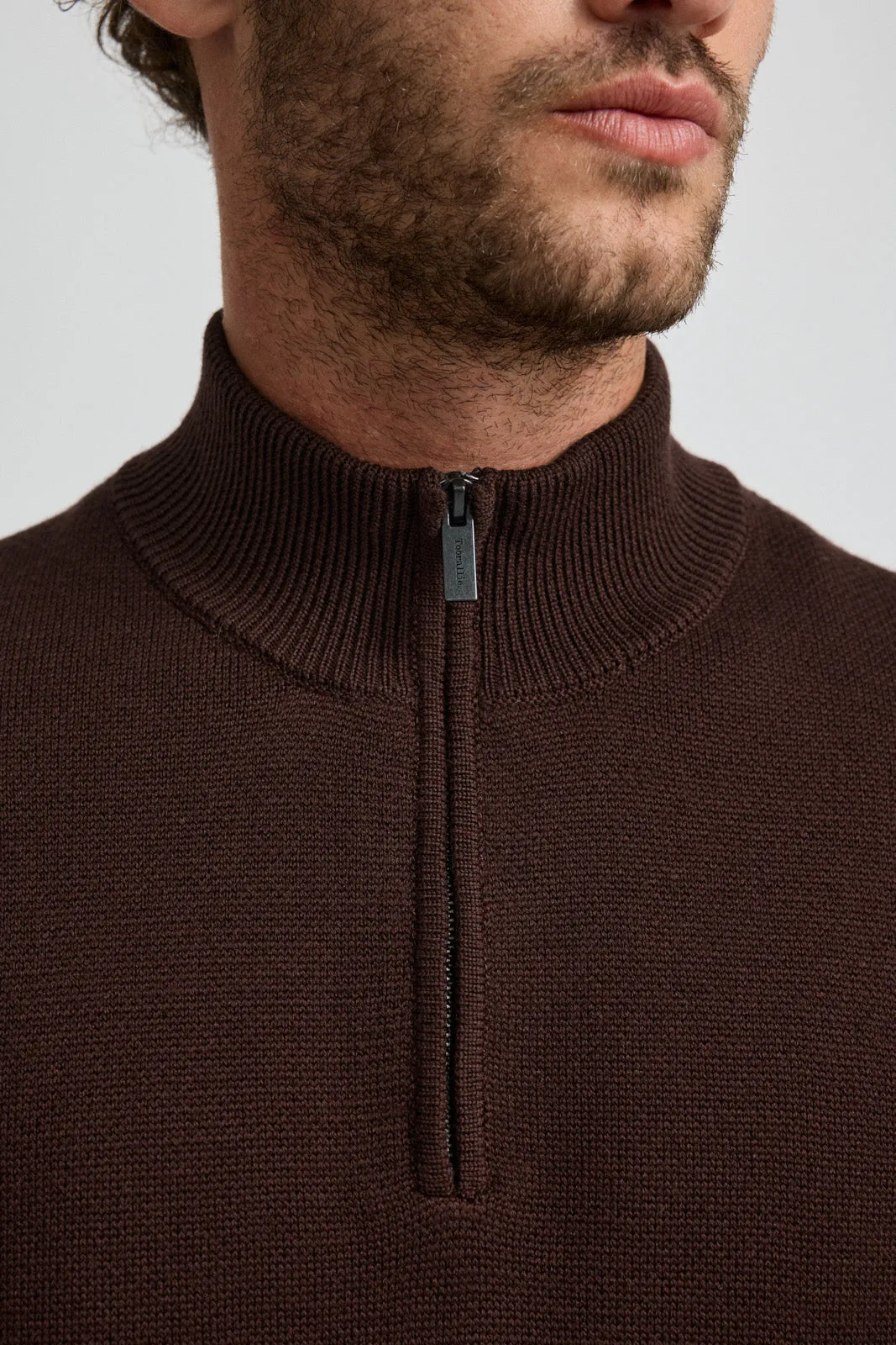 TRADEMARK HALF ZIP