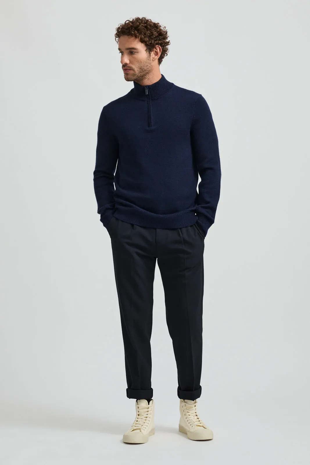 TRADEMARK HALF ZIP