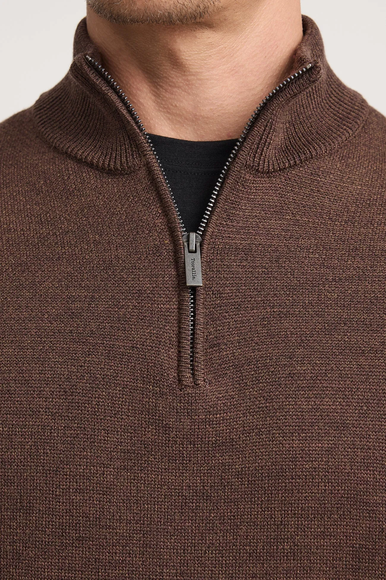 TRADEMARK HALF ZIP