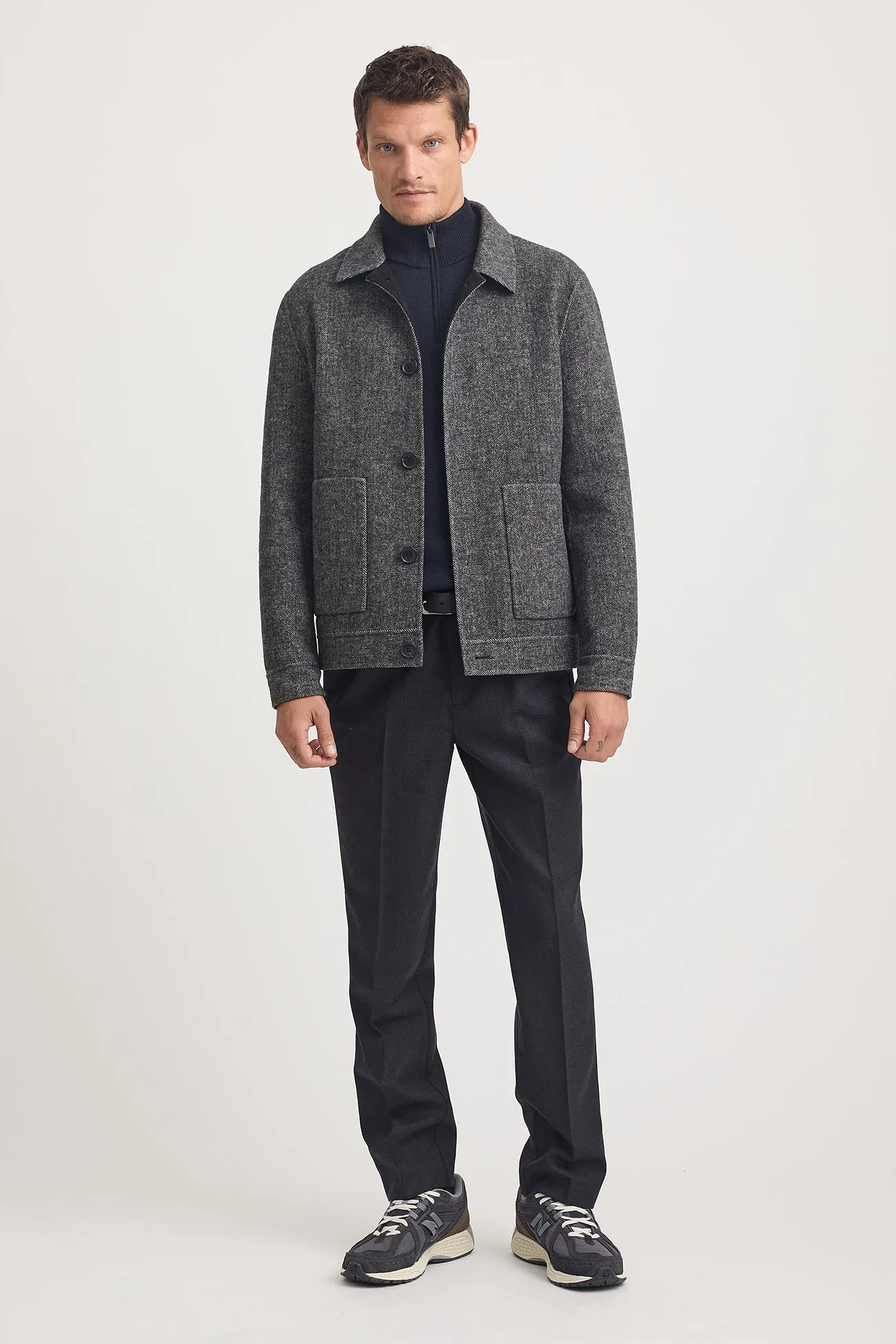 TRADEMARK HALF ZIP