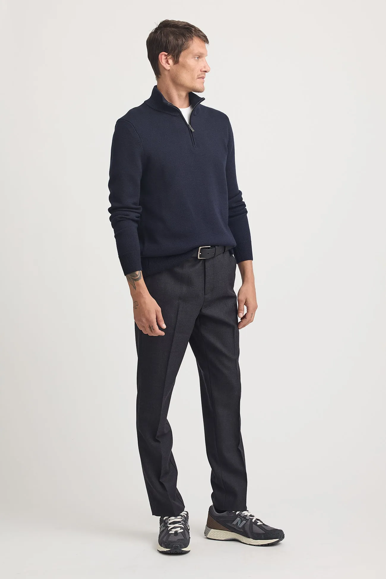 TRADEMARK HALF ZIP