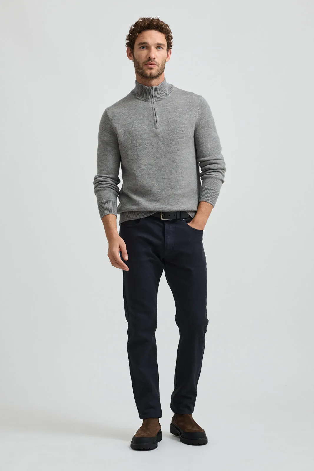 TRADEMARK HALF ZIP