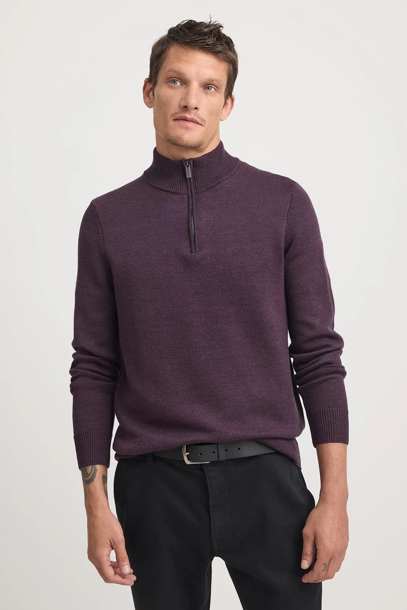 TRADEMARK HALF ZIP