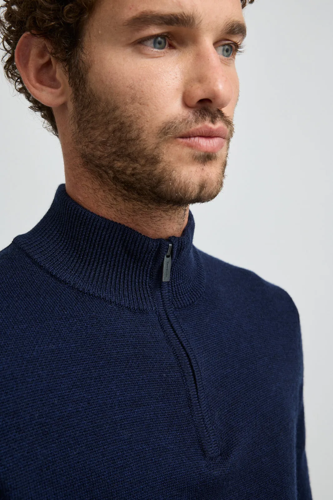 TRADEMARK HALF ZIP