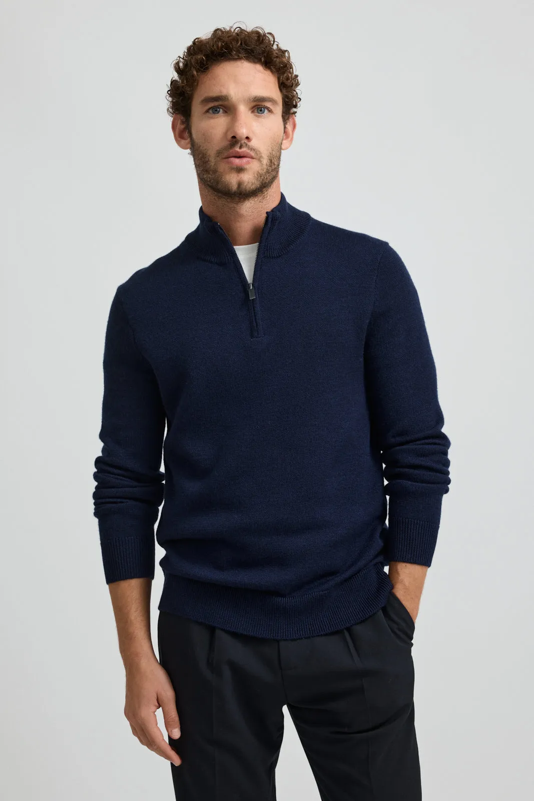 TRADEMARK HALF ZIP