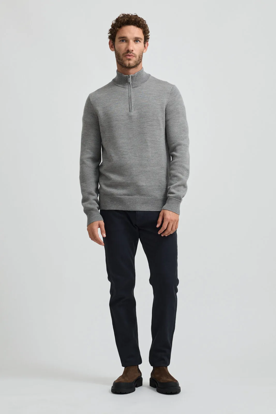 TRADEMARK HALF ZIP