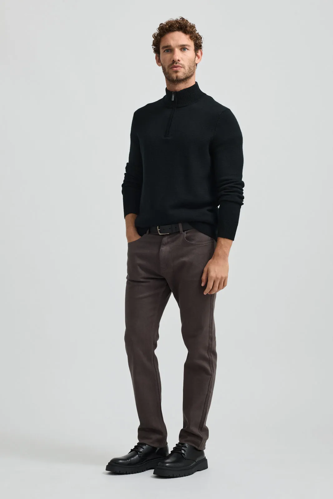 TRADEMARK HALF ZIP