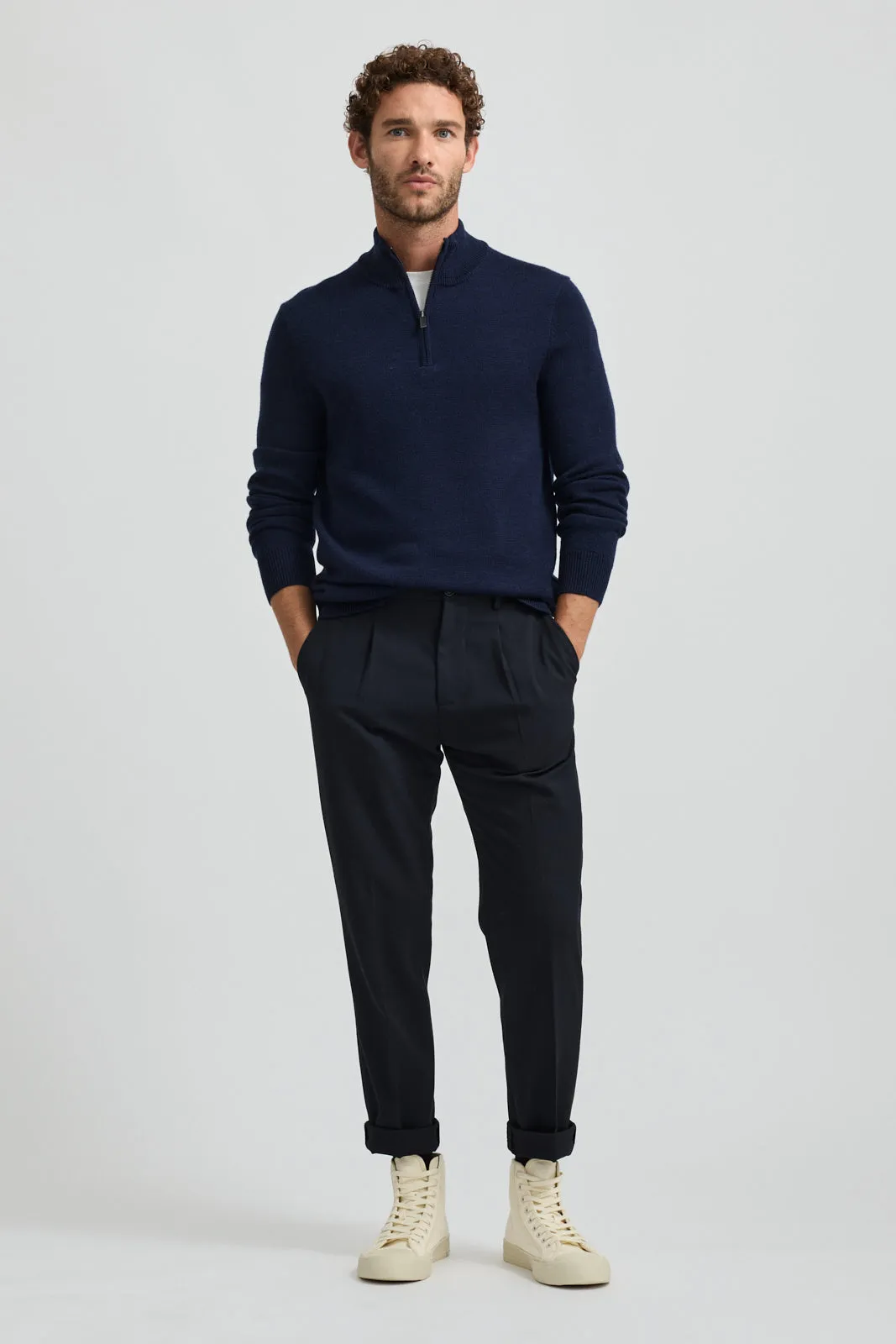 TRADEMARK HALF ZIP