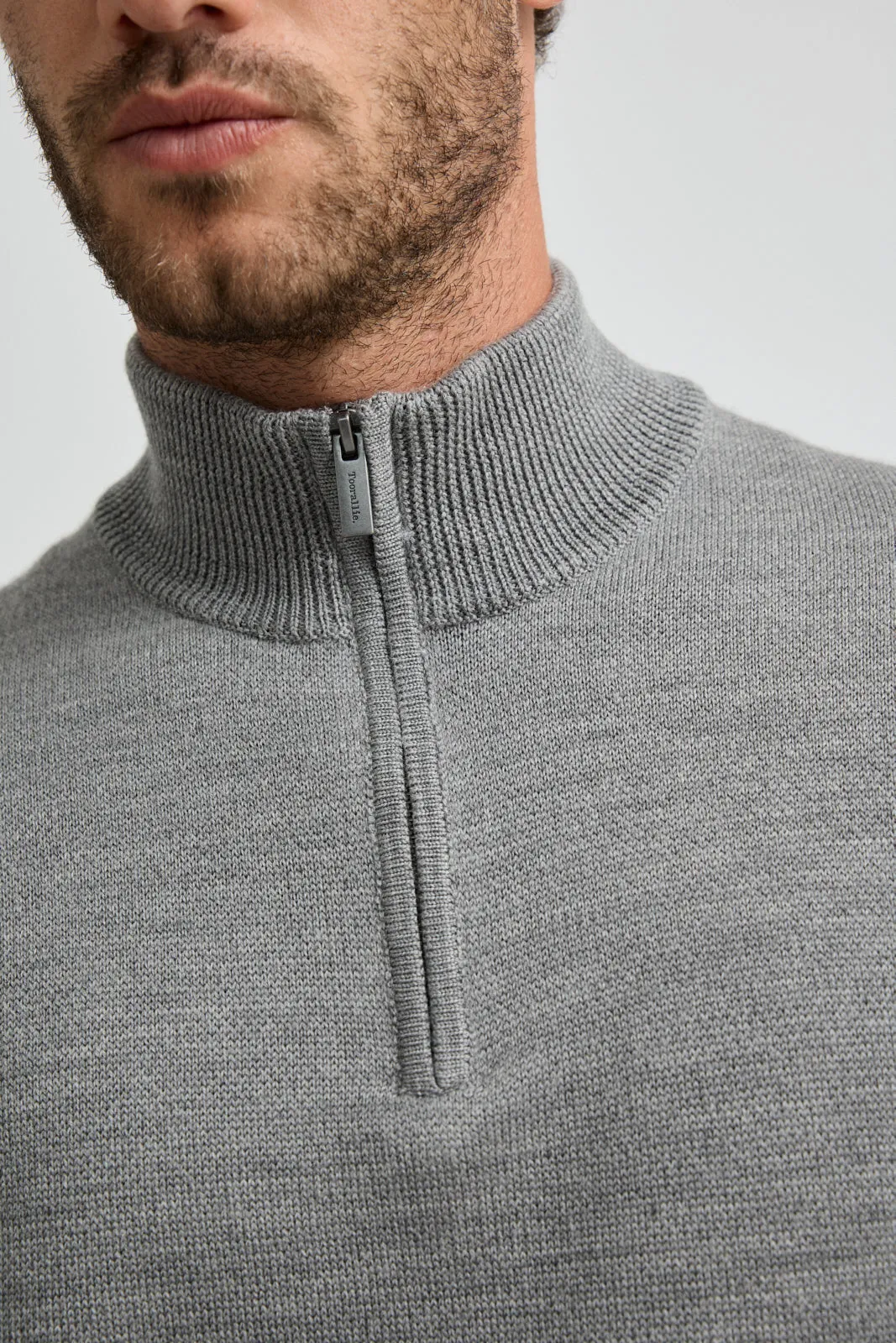TRADEMARK HALF ZIP