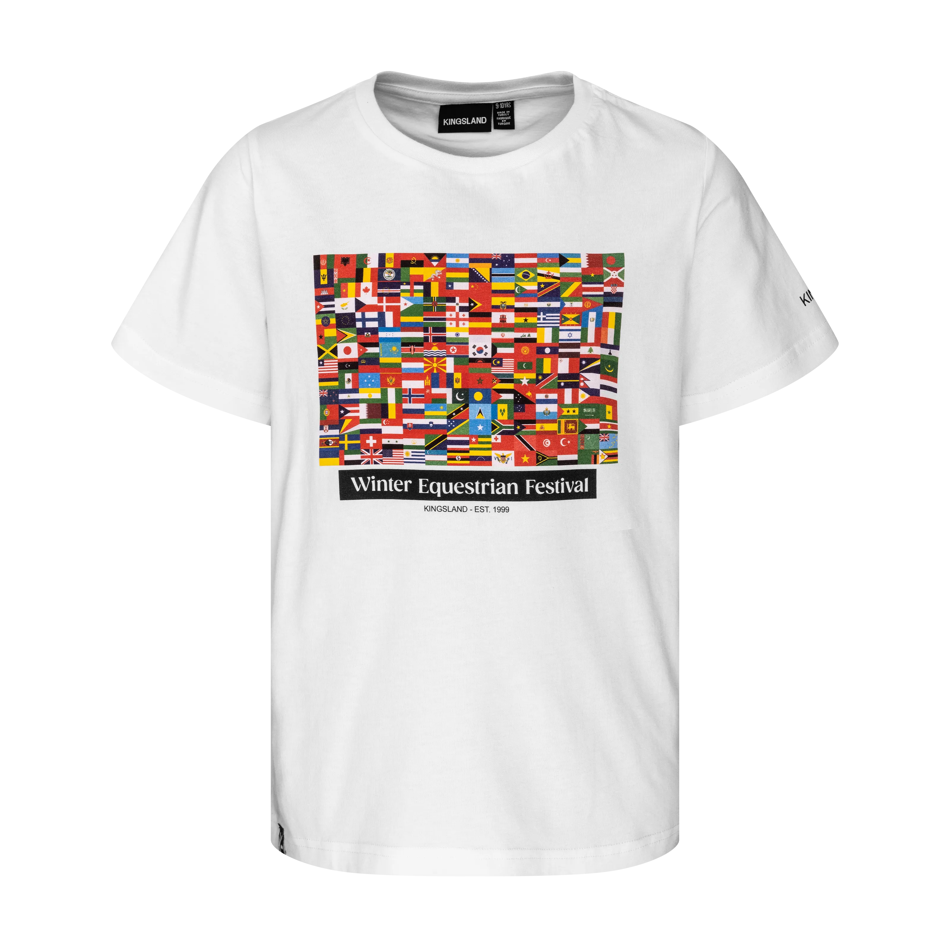 WEF Flag Print Junior T-shirt