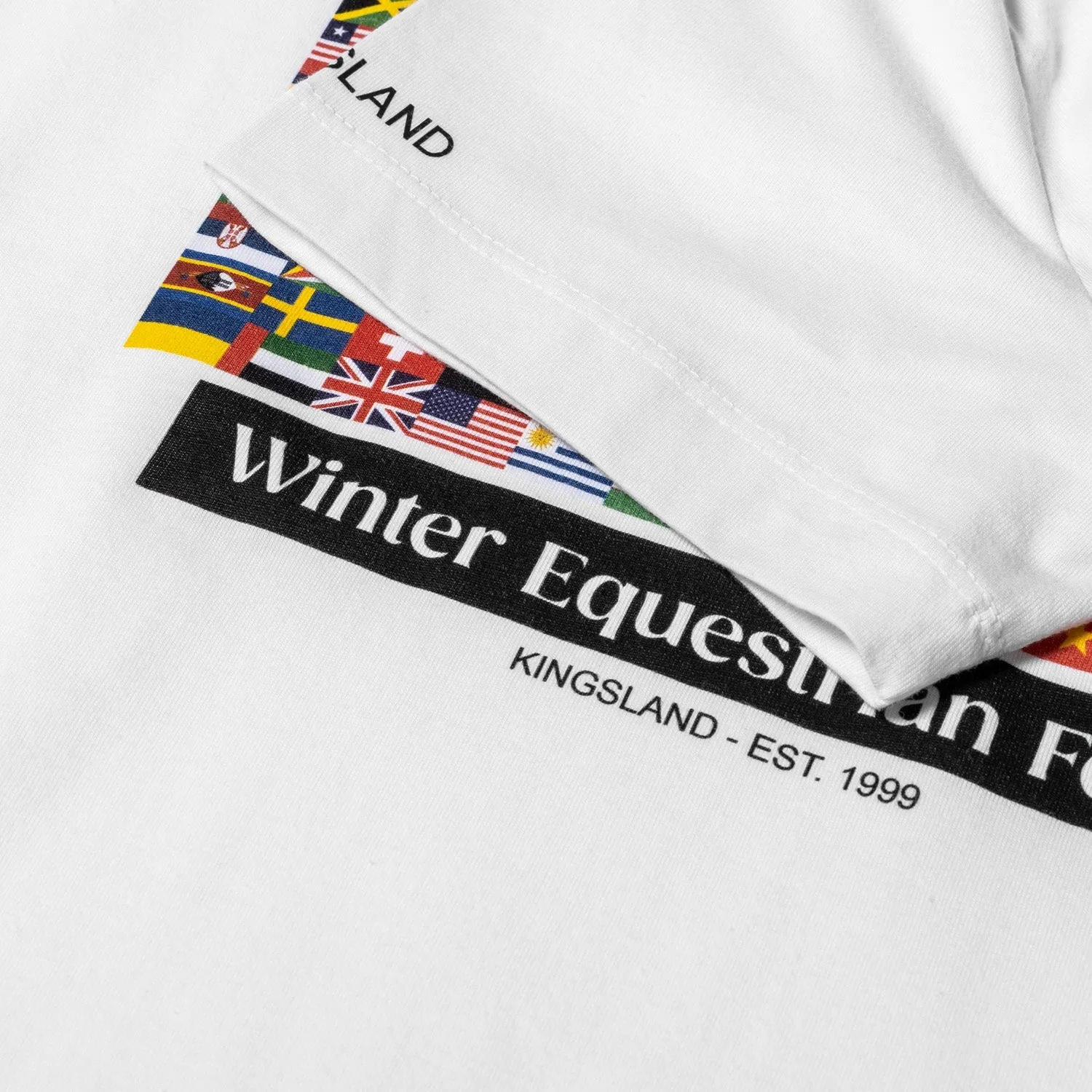 WEF Flag Print Ladies T-shirt