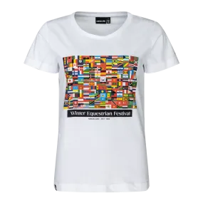 WEF Flag Print Ladies T-shirt