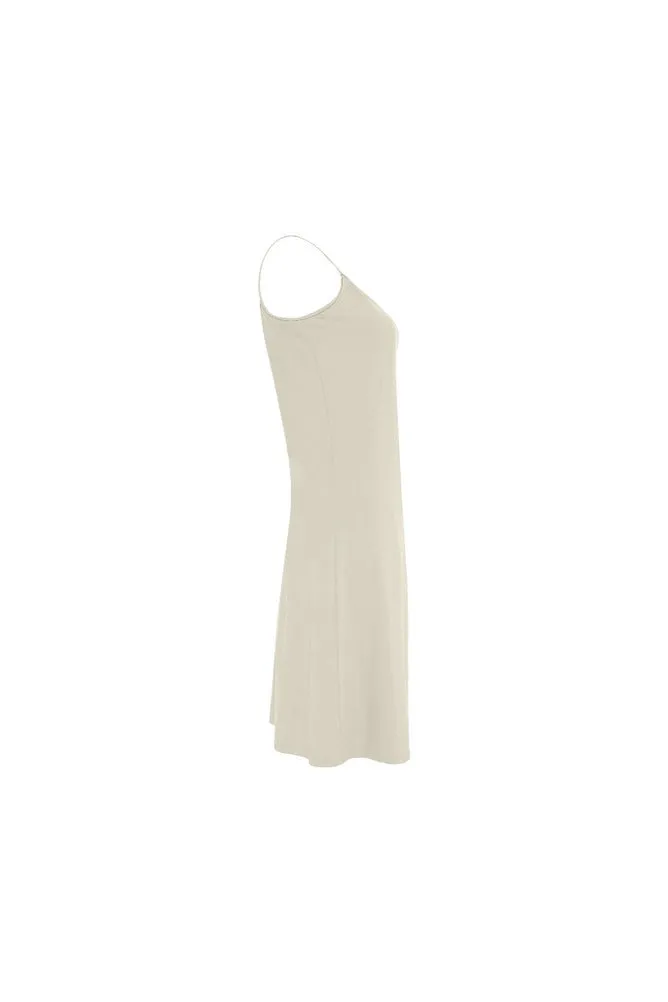Wheat D05 BACK Alcestis Slip Dress (Model D05)