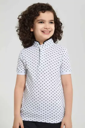 White Spider Polo Shirt