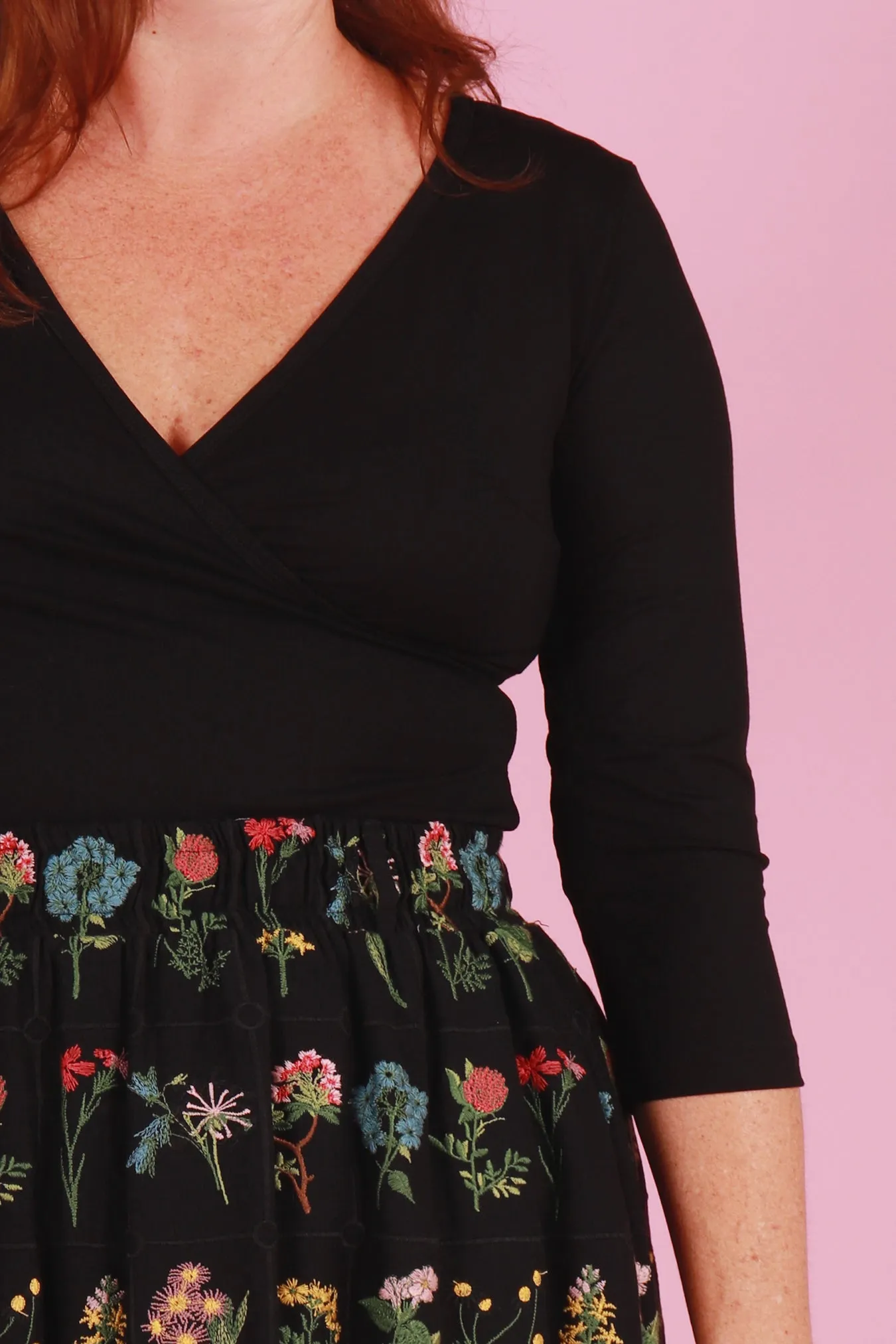 Winnie Reversible Top Galaxy Black